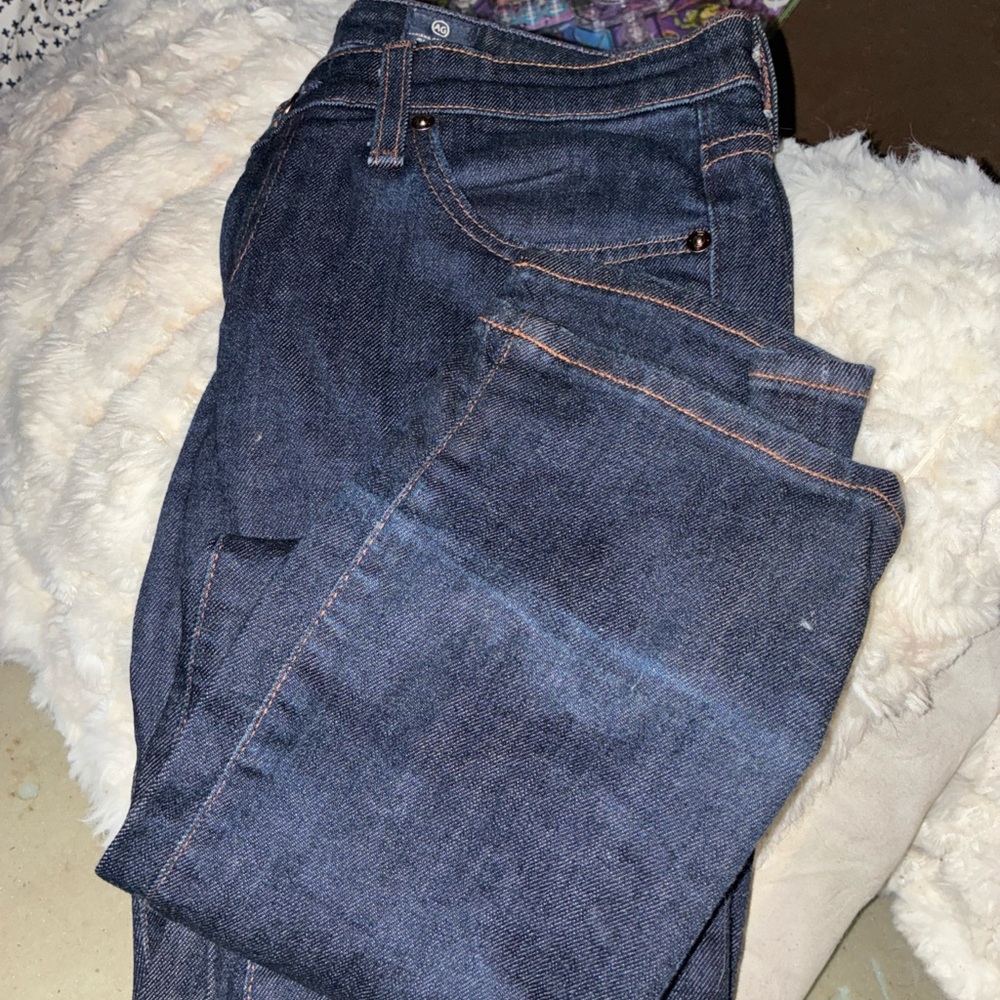 AG Adriano Goldschmied Dark Blue Jeans